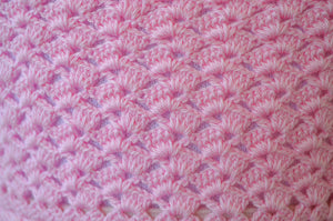 candy pink crochet
