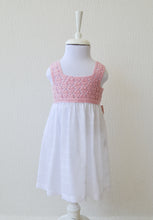 Load image into Gallery viewer, girls pink hearts dress