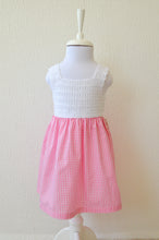 Load image into Gallery viewer, pink gingham baby dress